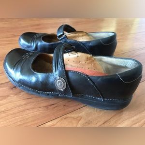 Clarks Mary Jane style loafers